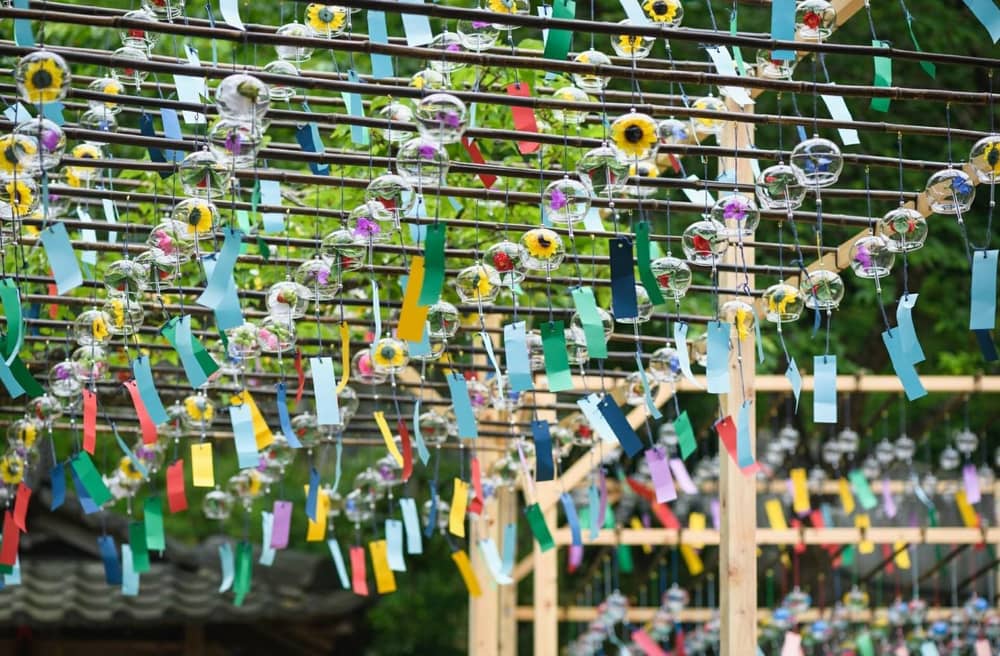 The summer wind bell festival