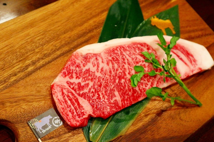 Aged Kobe beaf sirloin