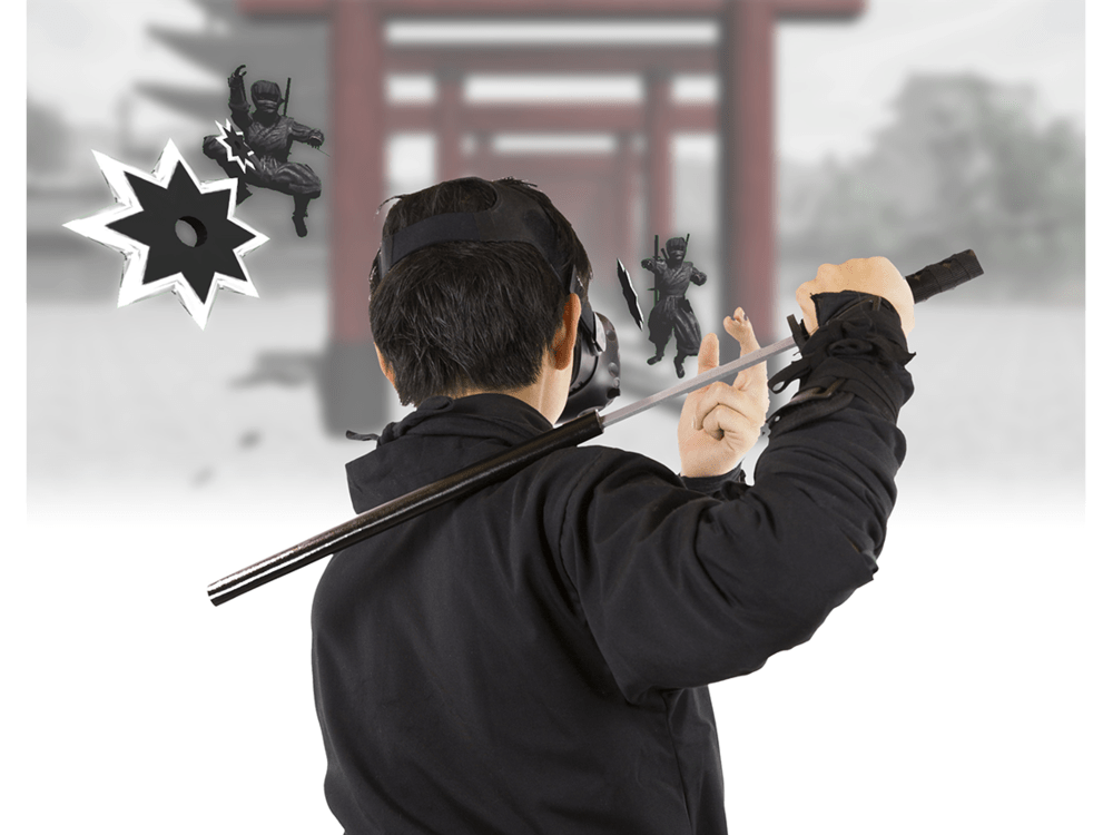 Experience being a ninja with VR at NINJA VR KYOTO