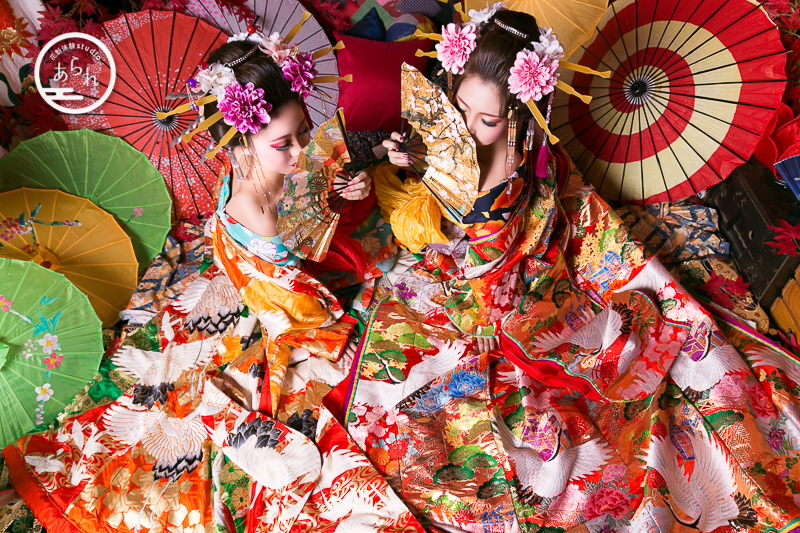 Take a picture at the gorgeous studio “Oiran Experiencing studio Arare”