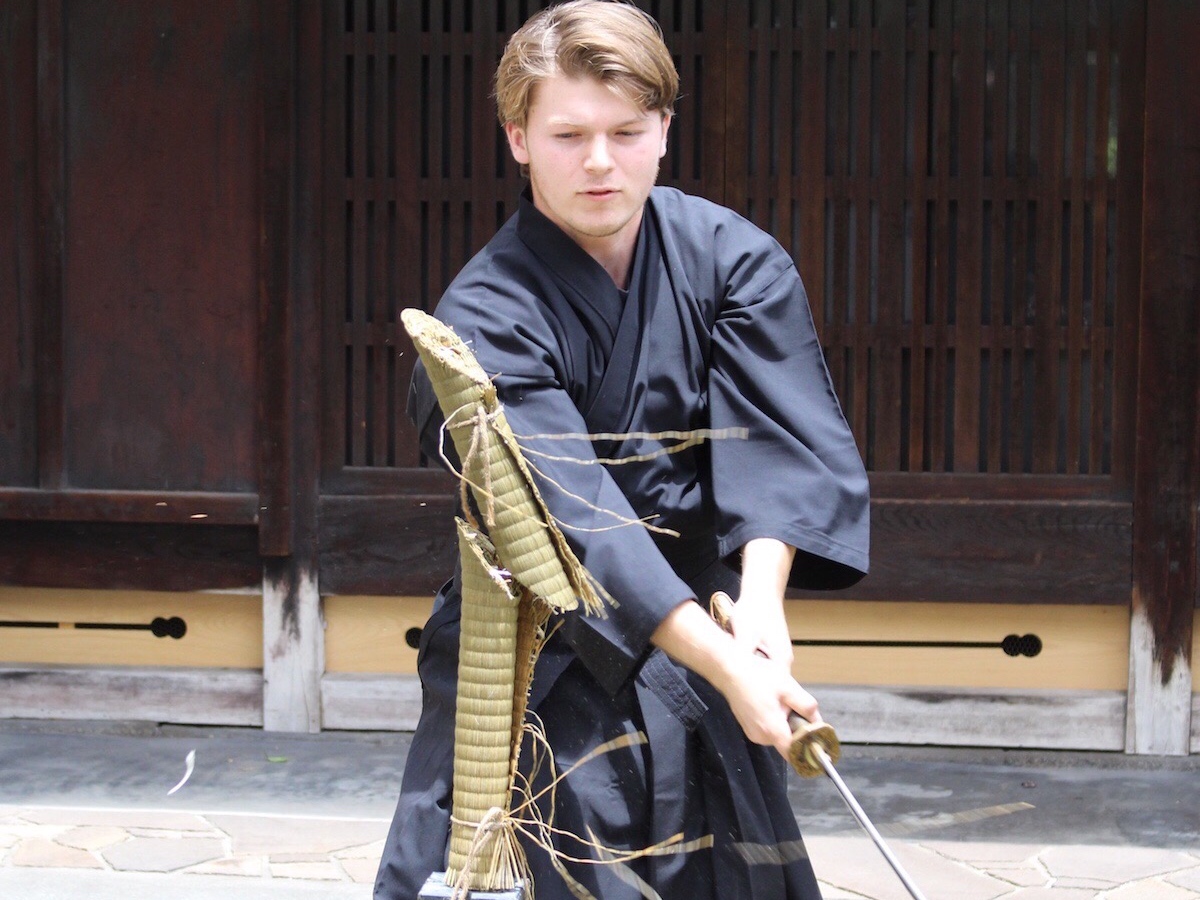 Anyone is welcome to become a samurai!
