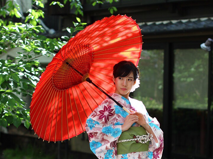 Fashionable Japanese Umbrellas