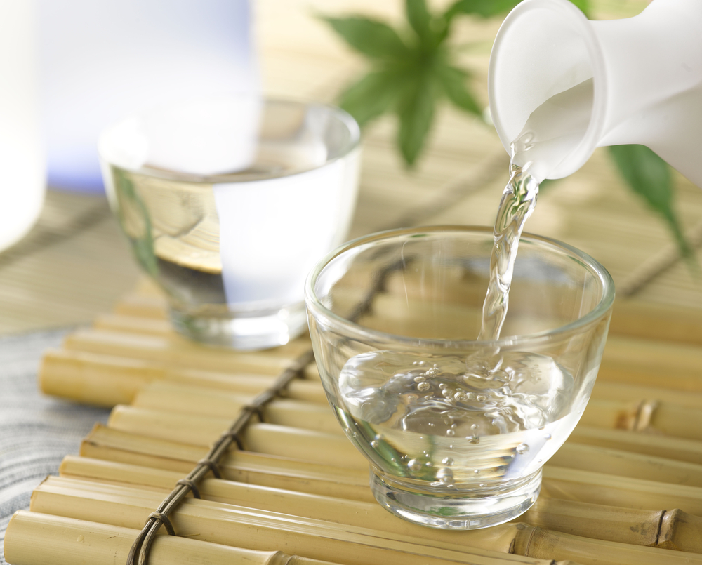 Crisp and refreshing chilled sake (