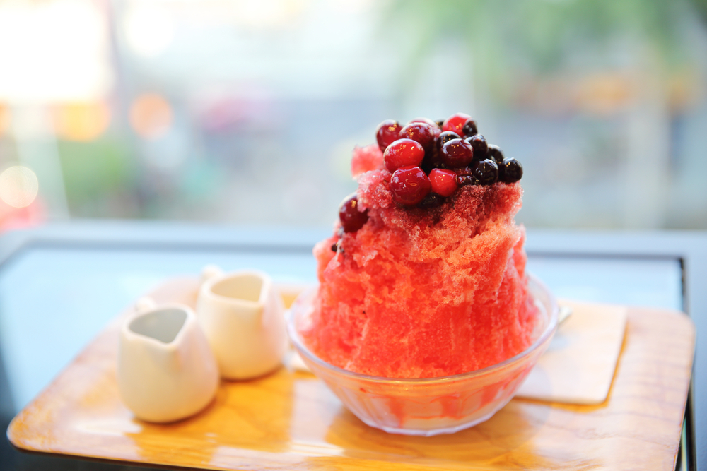 Kakigori shaved ice