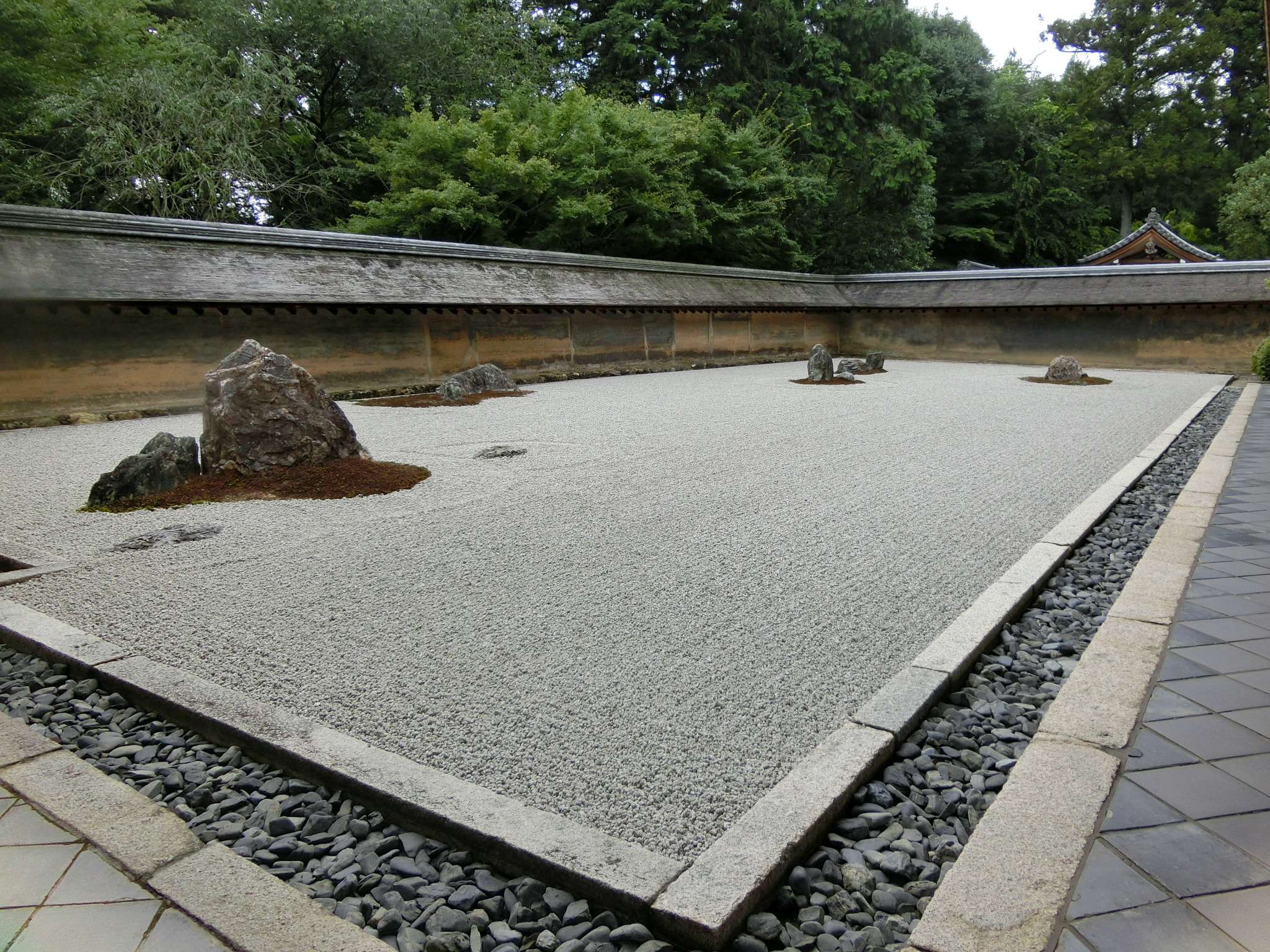 The secret structure of the stone garden